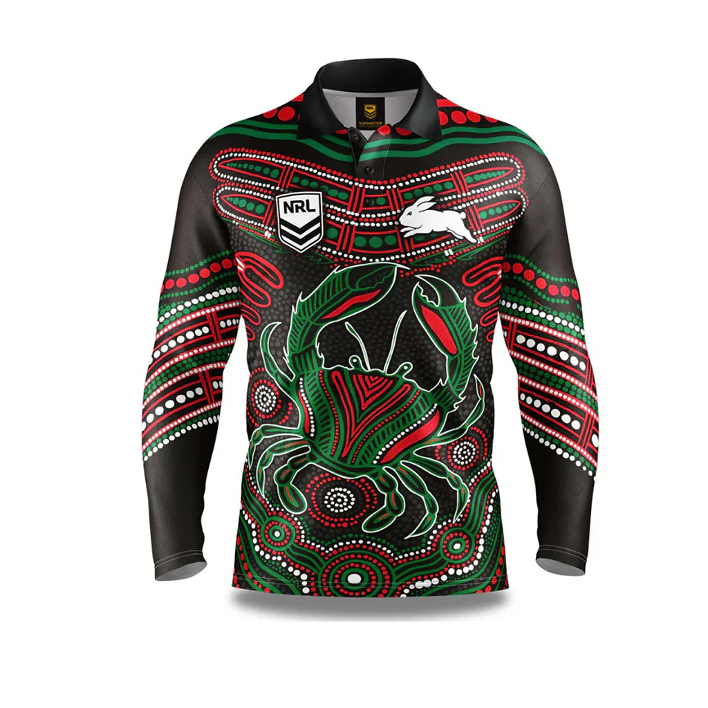 South Sydney Rabbitohs Karumba Fishing Shirt Youth - Image 7