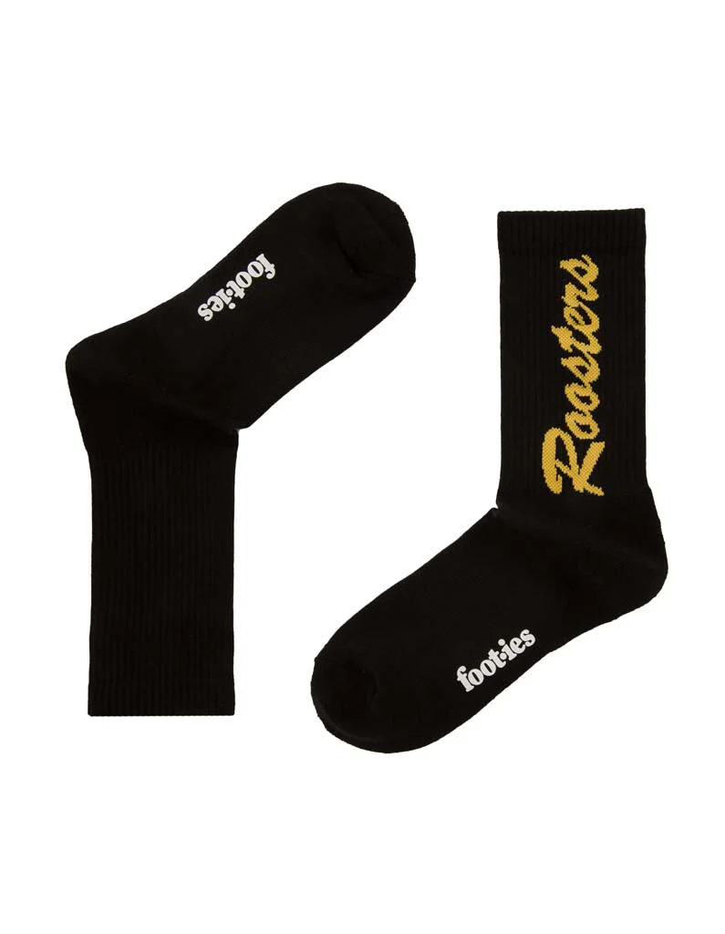 Sydney Roosters Black Sneaker Sock 2 Pack - Image 4
