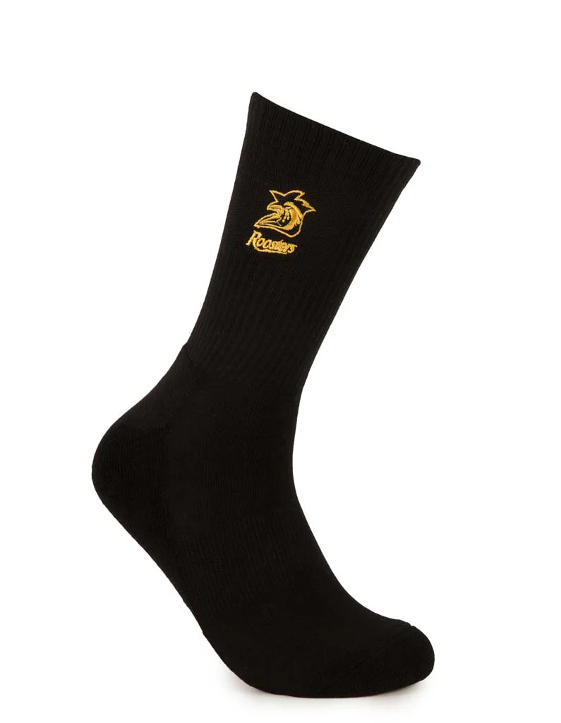 Sydney Roosters Black Sneaker Sock 2 Pack - Image 5