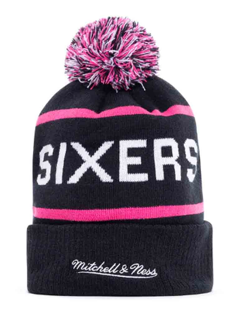 Sydney Sixers BBL13 Wordmark Pom Pom Beanie - Image 2