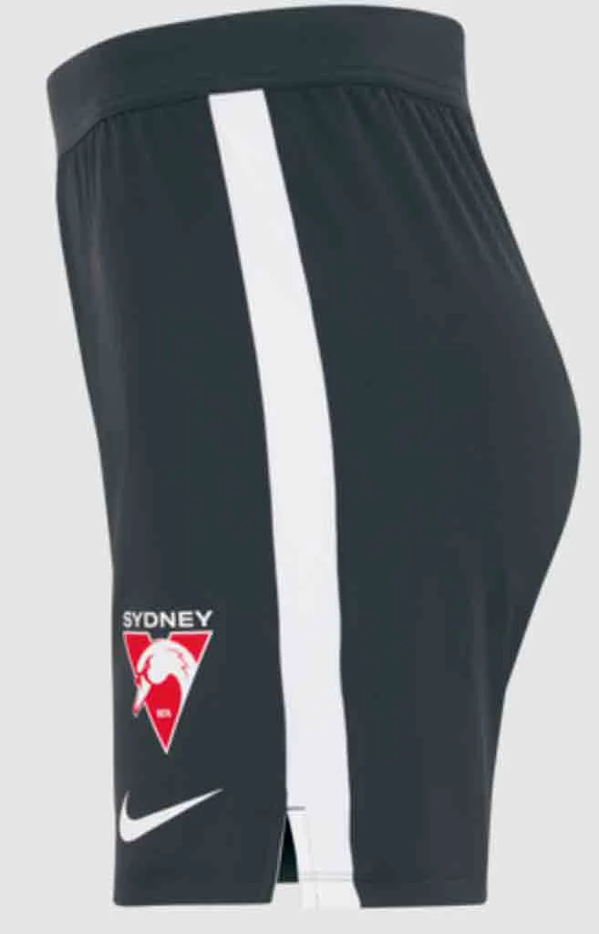 Sydney Swans 2024 Gym Shorts Adult - Image 3