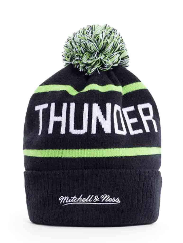 Sydney Thunder BBL13 Wordmark Pom Pom Beanie - Image 2