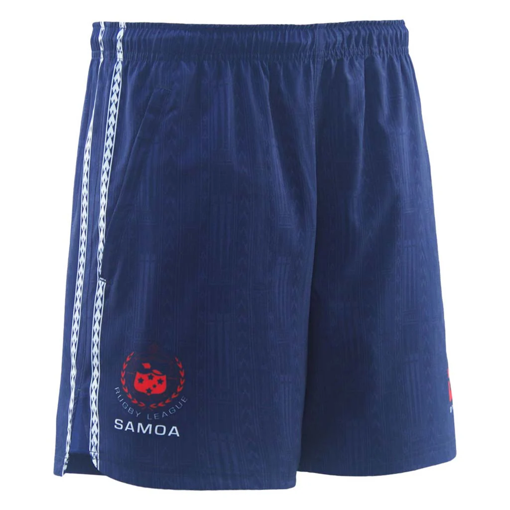 Toa Samoa 2025 Gym Shorts Adult Navy - Image 2