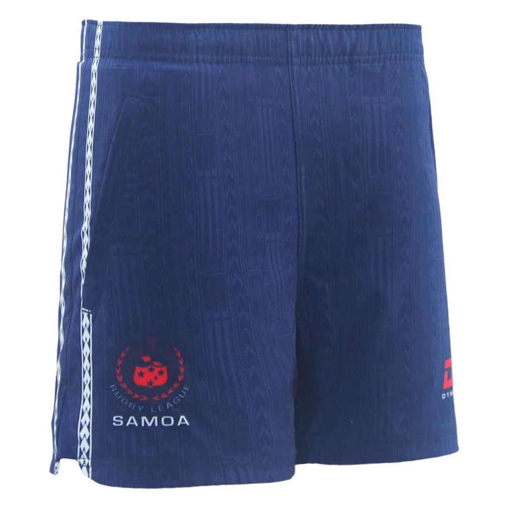 Toa Samoa 2025 Gym Shorts Youth Navy - Image 2