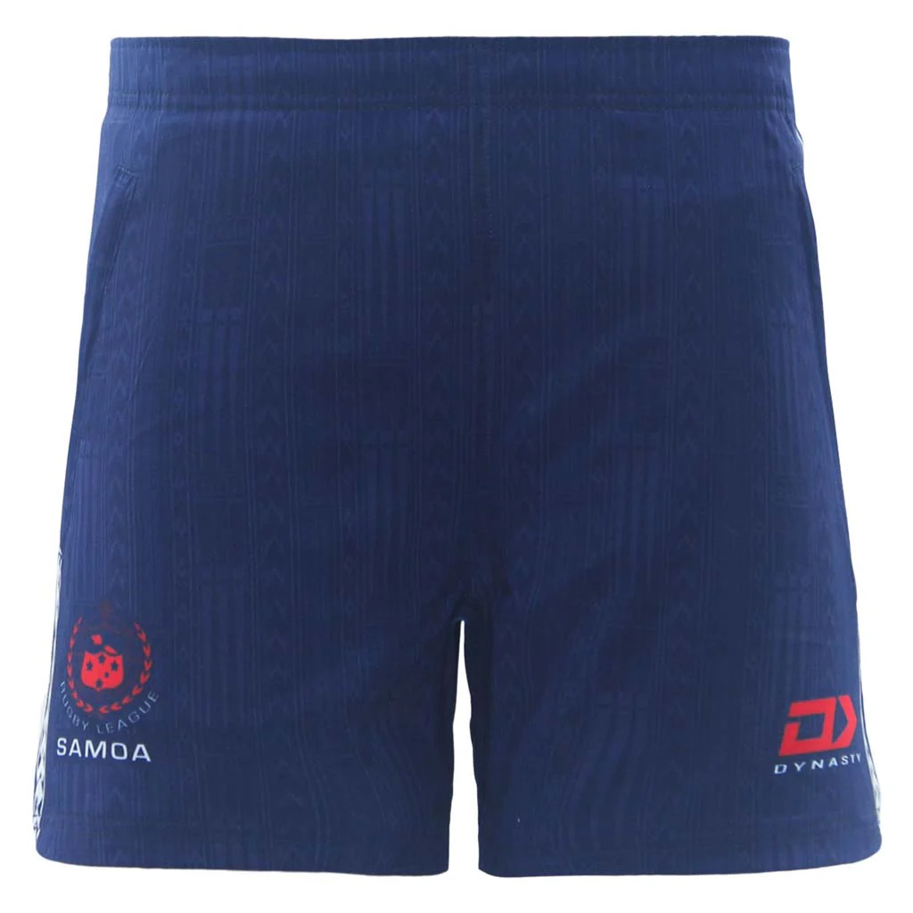 Toa Samoa 2025 Gym Shorts Youth Navy - Image 4